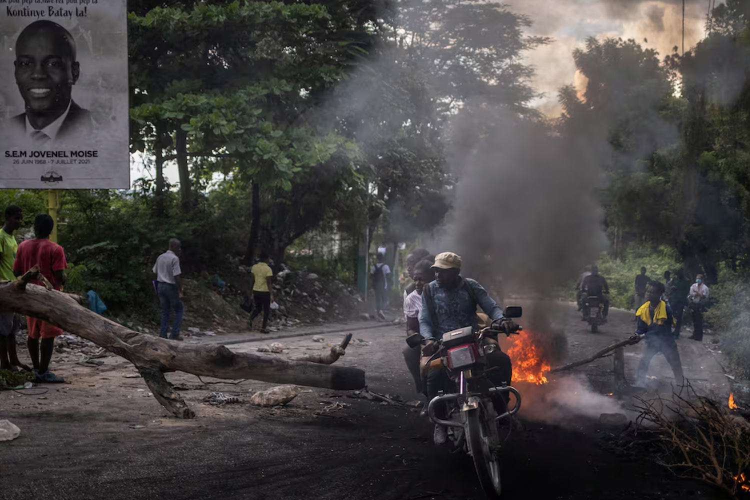 Foto: Líder criminal haitiano amenaza con "hacer llorar" al Gobierno /Cortesía