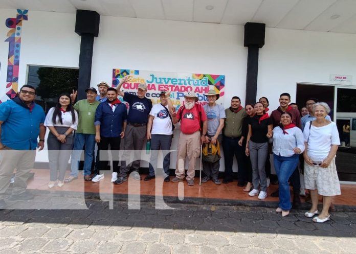 Foto: Veteranos de la Paz de EEUU visitan Nicaragua / TN8