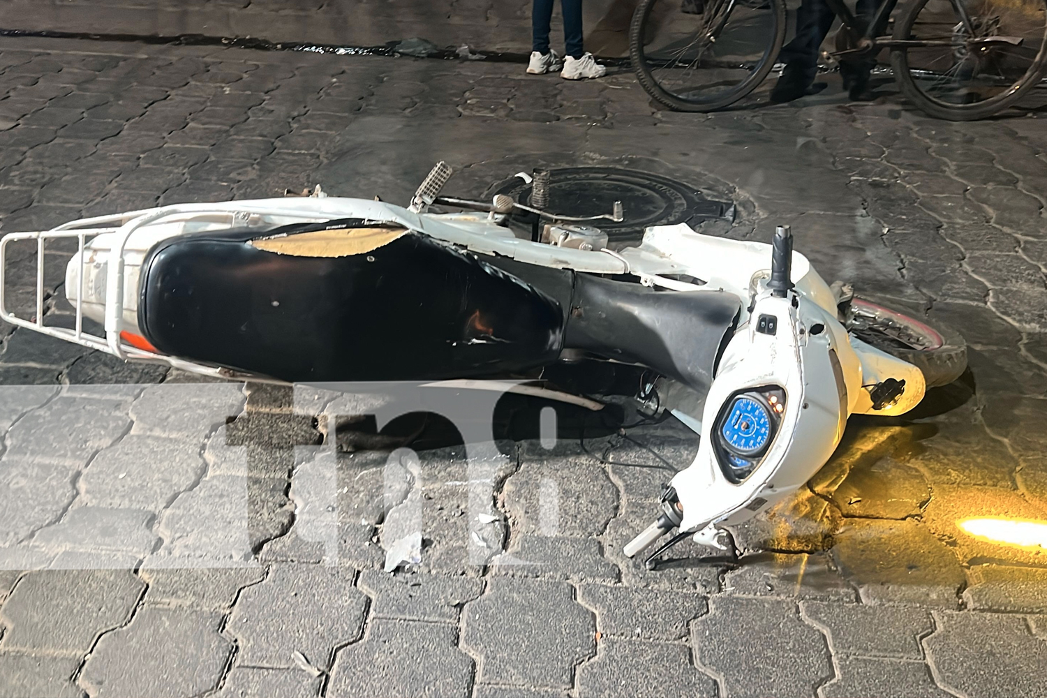 Foto: Joven resultó gravemente lesionada en colisión entre dos motocicletas en Juigalpa/TN8