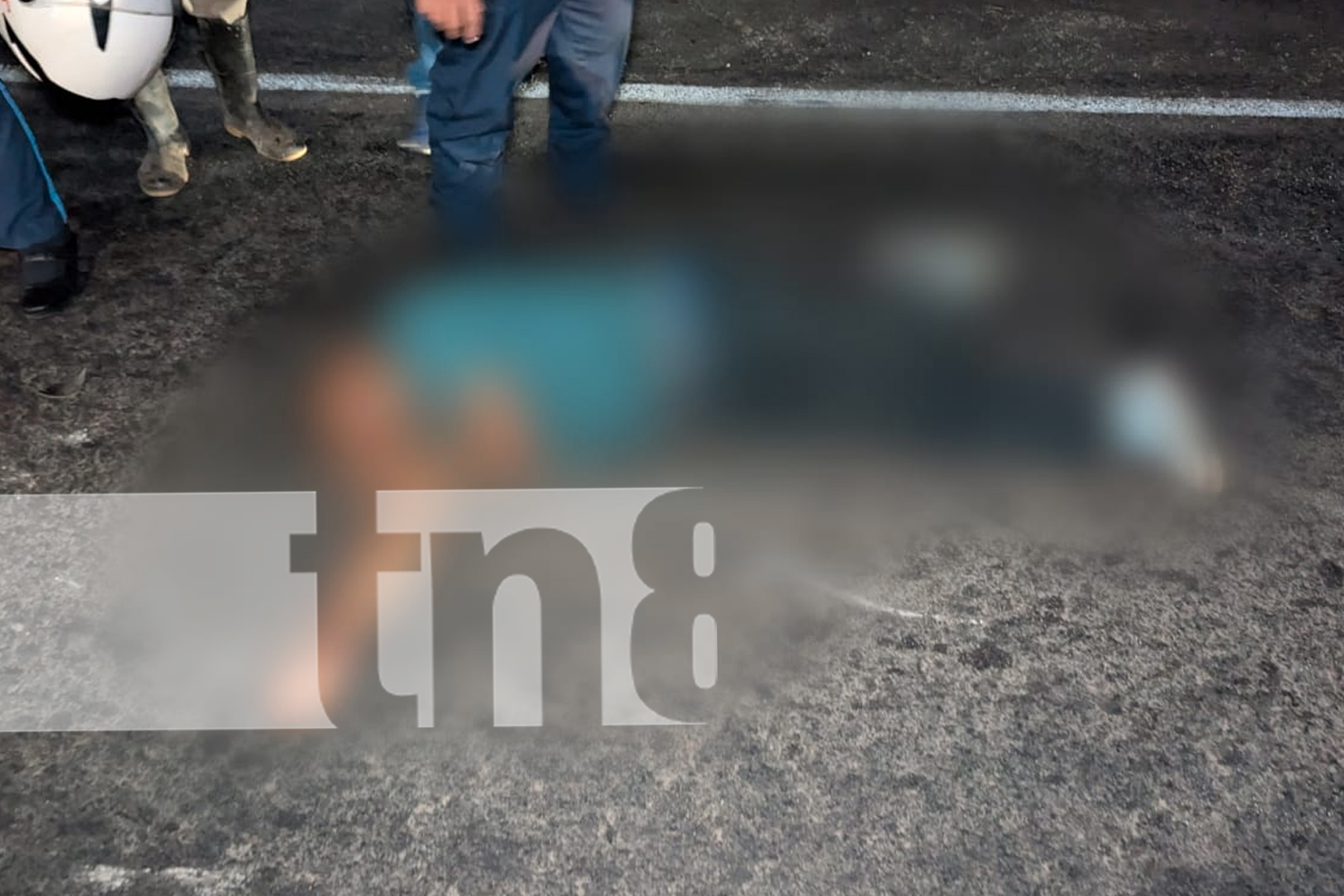 Foto: Borracho provoca accidente en Carretera Granada - Nandaime/TN8