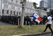 Foto: Protestas en Panamá /cortesía