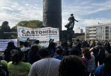 Foto: Milei avanza contra recicladores /cortesía