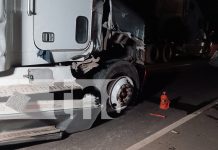 Foto: Fuerte accidente en la Carretera Panamericana Norte deja a conductor prensado/TN8