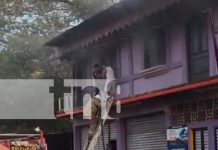 Foto: Incendio sorprende a vecinos en Chinandega/TN8