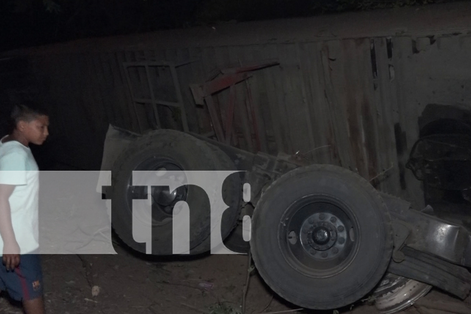 Foto: Violento choque en Nandaime/TN8