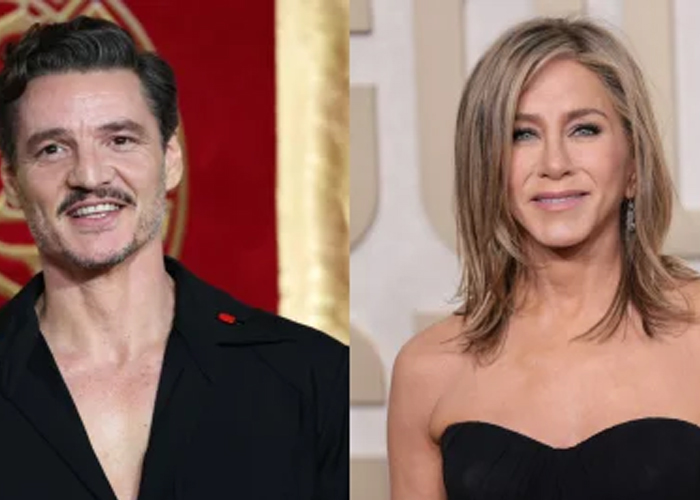 Foto: Jennifer Aniston y Pedro Pascal /cortesía