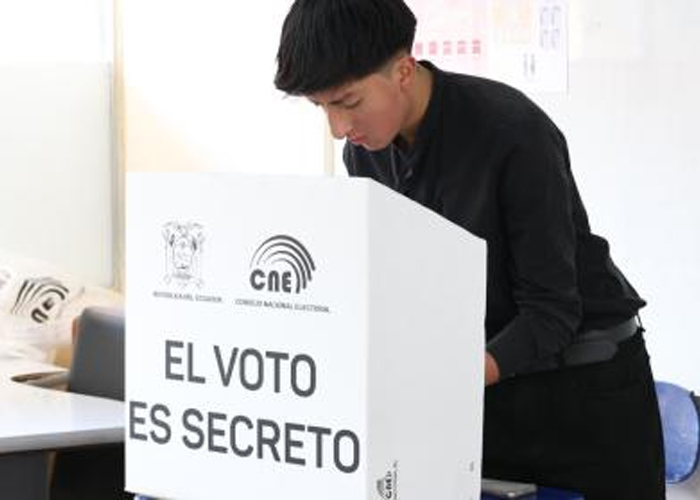 Foto: Elecciones en Ecuador /cortesía