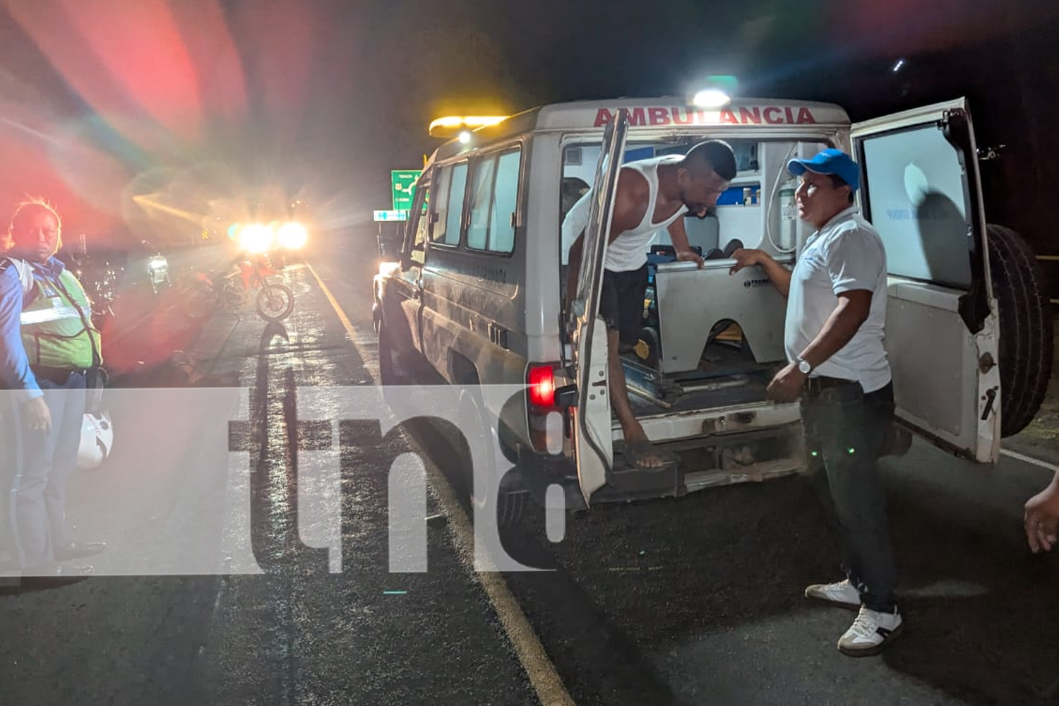 Foto: Borracho provoca accidente en Carretera Granada - Nandaime/TN8