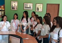 Foto: UCN Jinotepe recibe con honores a Miss Teen Nicaragua/TN8
