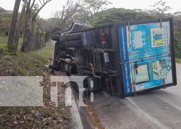 Foto: Accidente de tránsito en Matiguas /TN8
