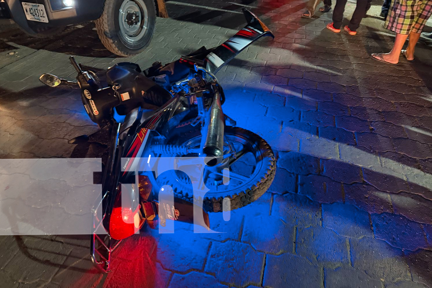 Foto: Menor lesionada en accidente de motocicleta en Jalapa/TN8