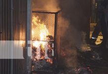 Foto: Incendio en bodega de Estelí fue provocado: bomberos controlan el siniestro/TN8