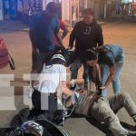Foto: Motorizado huye tras provocar accidente y dejar a otro joven herido en Estelí/TN8