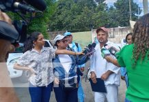 Foto: Brigadistas de salud en el Distrito V de Managua / TN8