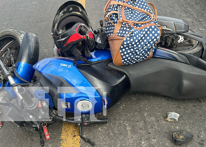 Foto: Fuerte accidente en Juigalpa, Chontales / TN8
