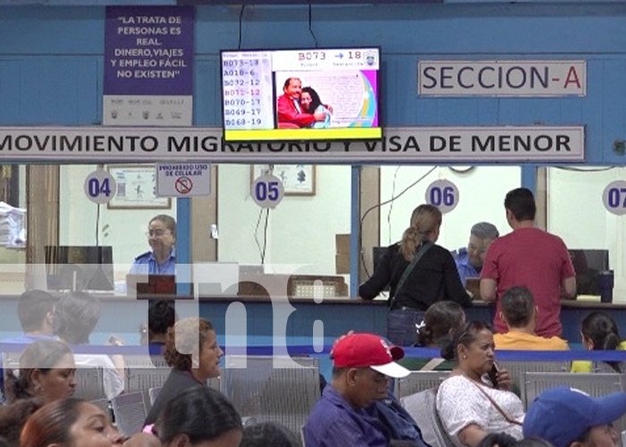 Foto: Servicios migratorios en Nicaragua / TN8