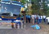 Foto: Fuerte accidente con bus en carretera Nandaime-Granada / TN8
